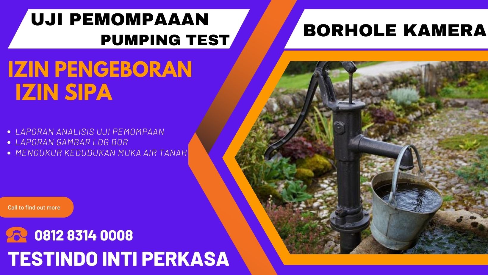 JASA PUMPING TEST TERBAIK PASURUAN